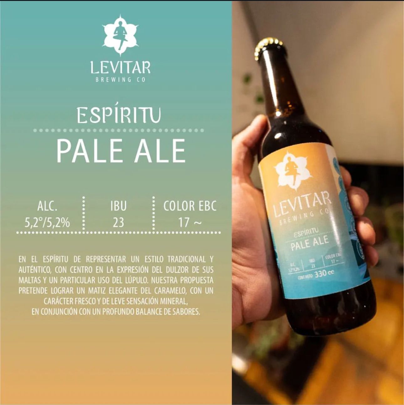 Cerveza Pale Ale (330 cc)